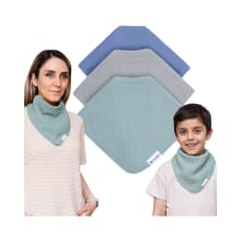 Product image of Drybble GOTS Organic Cotton Waterproof Bandana Bibs 