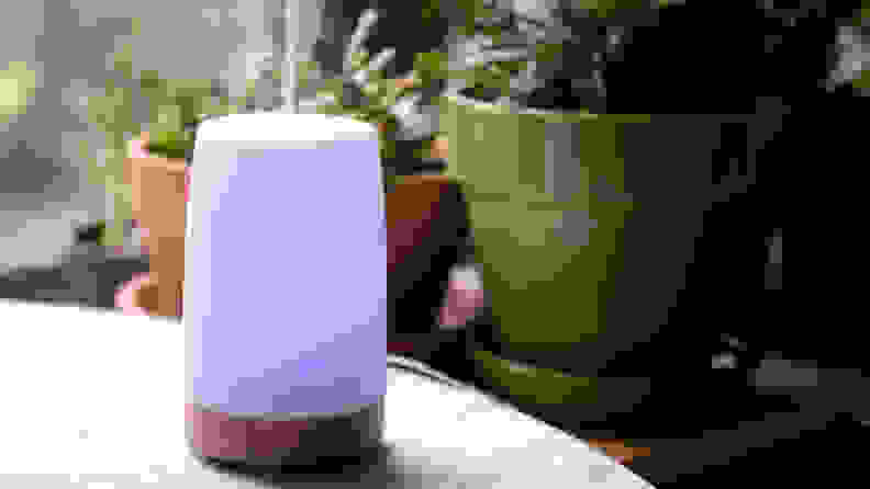 Asakuki Essential Oil Diffuser sitting on a table.