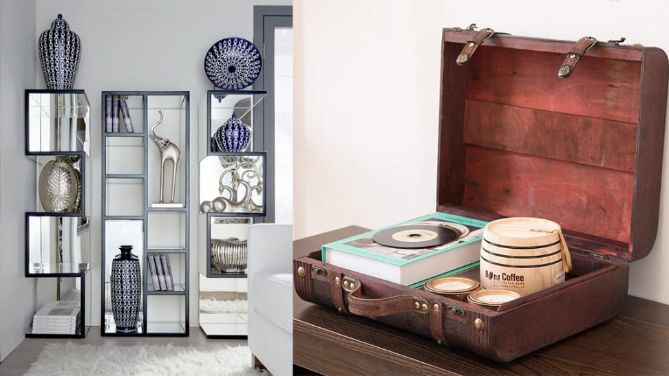 You'd never guess these organizational pieces came from Home Depot!