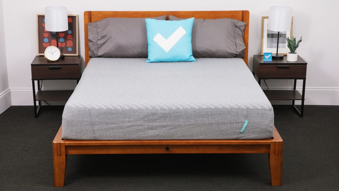 The Siena Memory Foam mattress in a bedroom.