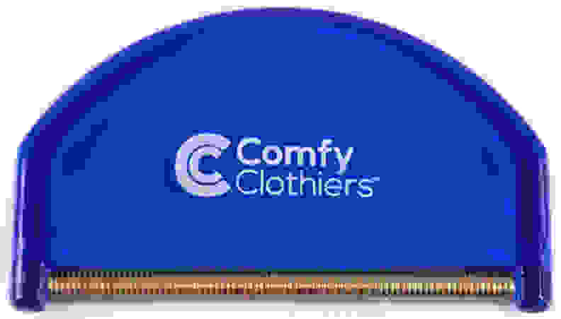 Lint comb for wool and cashmere garments.